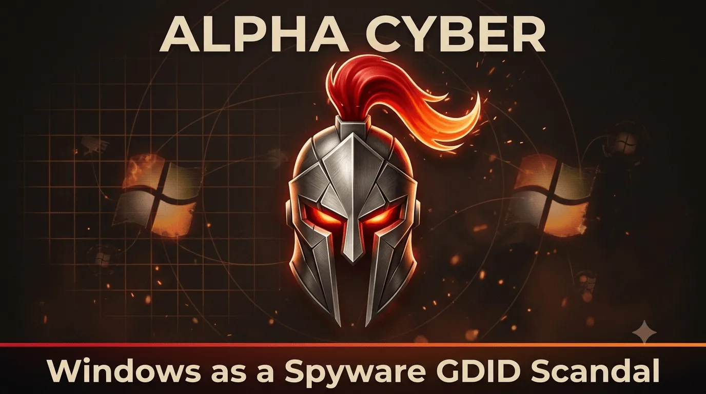 Windows as a Spyware GDID Scandal