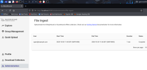 Boodhound Admin page