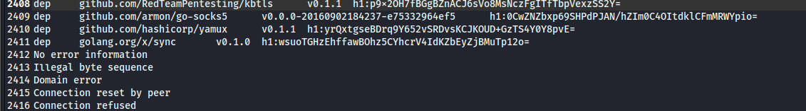 Kali LinkPro Rootkit Strings Githubfetch